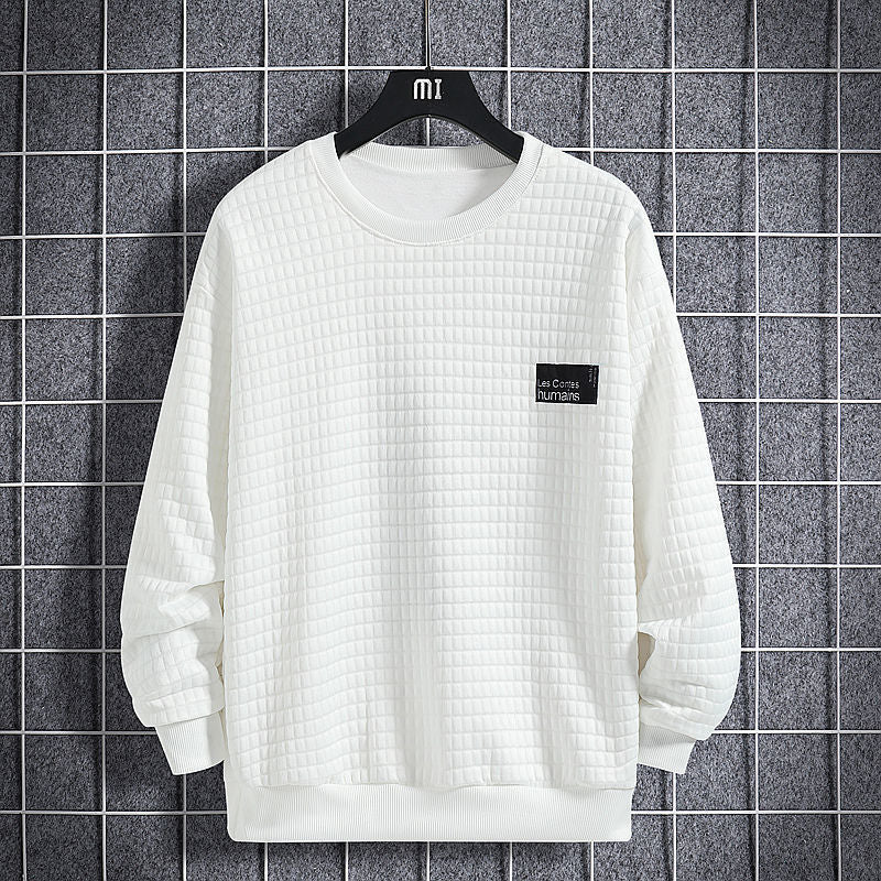 Men's Sports Casual Loose Sweater Two-piece Pants