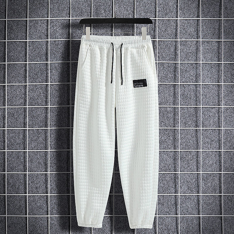 Men's Sports Casual Loose Sweater Two-piece Pants